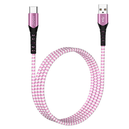 Pink USB-C Cable Fast Charger