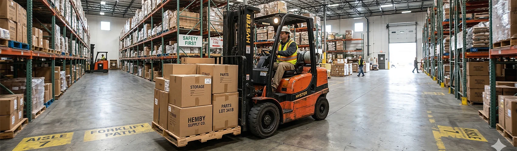 Designing Efficient Forklift Scanner Workstations