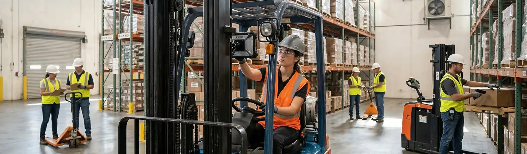 Optimizing Forklift Scanning and Mobile Printing Workflows in Industrial Environments