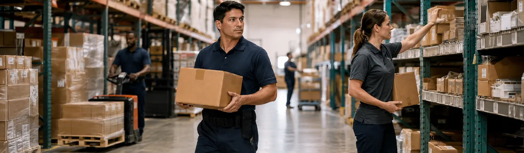 Hands-Free Mobile Computer Carrying Solutions for Busy Warehouse Teams