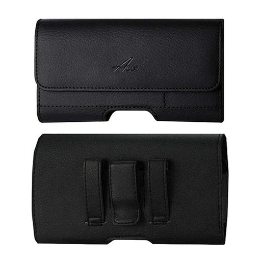 Leather Wallet Holster for iPhone 15 Pro with Card Holder