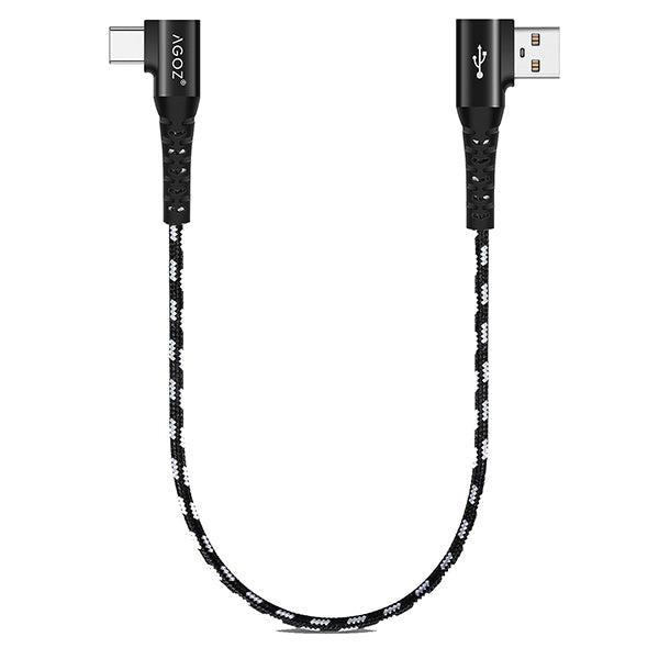 90 Degree 1ft USB-C Charger Cable