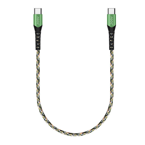1ft Camo USB-C to USB-C Cable Fast Charger for iPhone 15 Plus