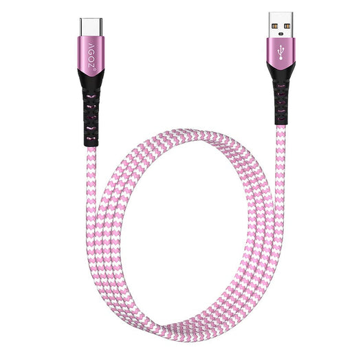 Pink USB-C Cable Fast Charger for iPhone 15