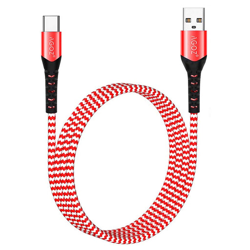 Red USB-C Cable Fast Charger for iPhone 15