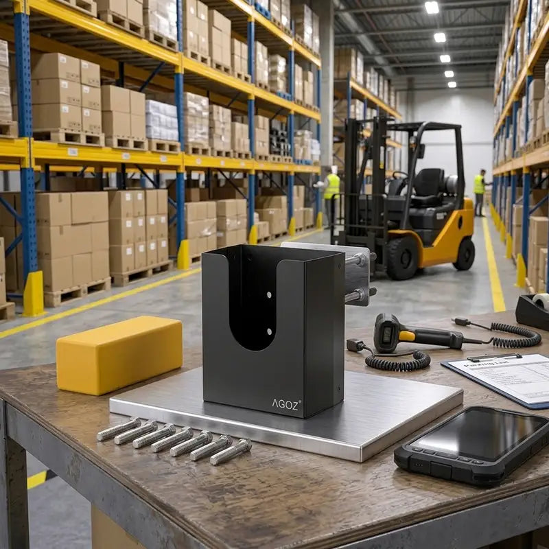 Fit and Function for Keyence Forklift Scanner Holder