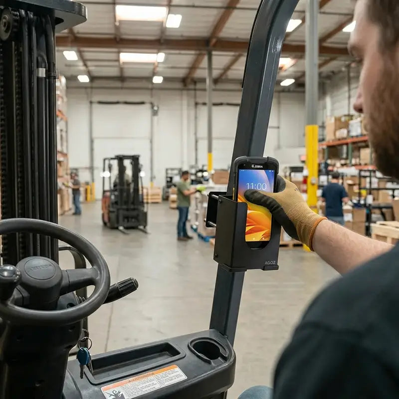 Improve Forklift Scanner Access During High-Volume Inventory Movement