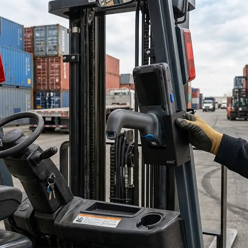 Keep Zebra Grip-Handle Devices Ready Inside Forklift Fleets