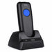 AGOZ AG-PK770 pocket barcode scanner with charging cradle on white background