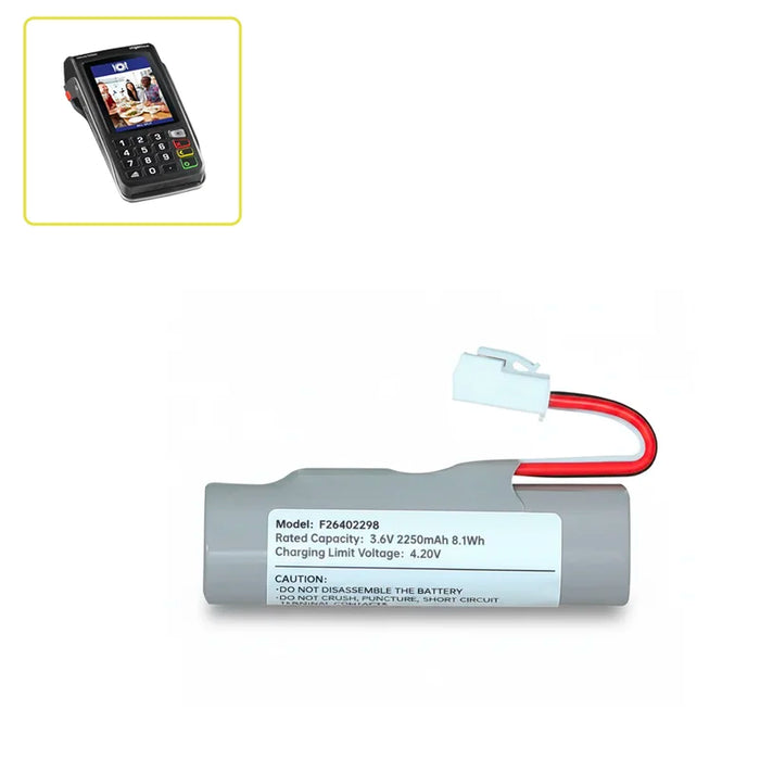 AGOZ Ingenico Wireless POS Replacement Battery