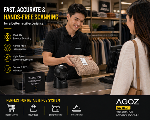AGOZ AG-860P Bluetooth 2.4G wireless and USB wired connection options