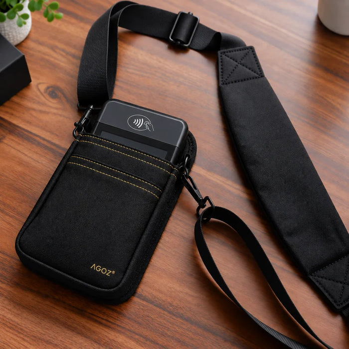 Adyen POS Terminal Holster with Shoulder Strap & Adjustable Waist Belt | Agoz