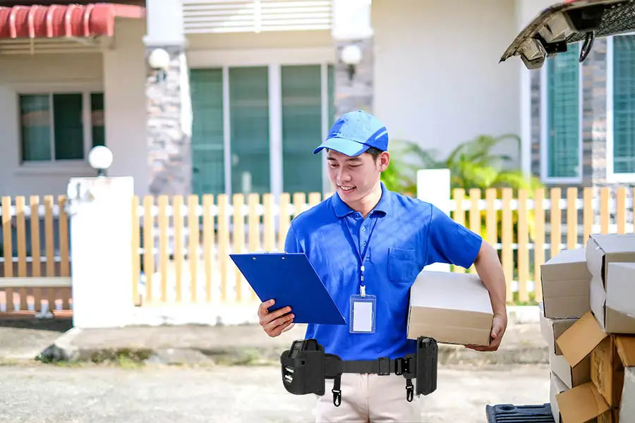 Star Micronics Portable Printer Holster Belt with Scanner Case