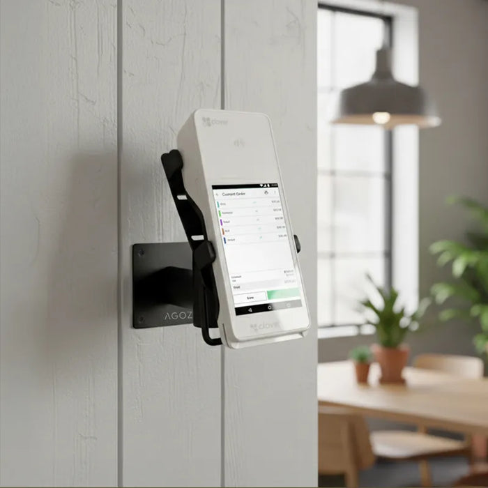 Adjustable Metal Swivel POS Wall Mount Stand for Clover Flex POS
