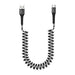 Coiled USB-C Cable for Zebra RFD40 UHF RFID Sled