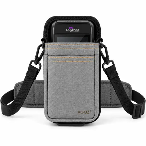 Gray Agoz Dejavoo POS holster with adjustable crossbody sling