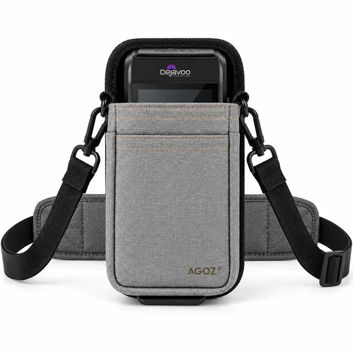 Gray Agoz Dejavoo POS holster with adjustable crossbody sling