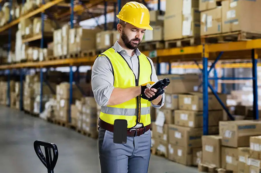 Durable Keyence Handheld Holster with Belt Clip and Loop