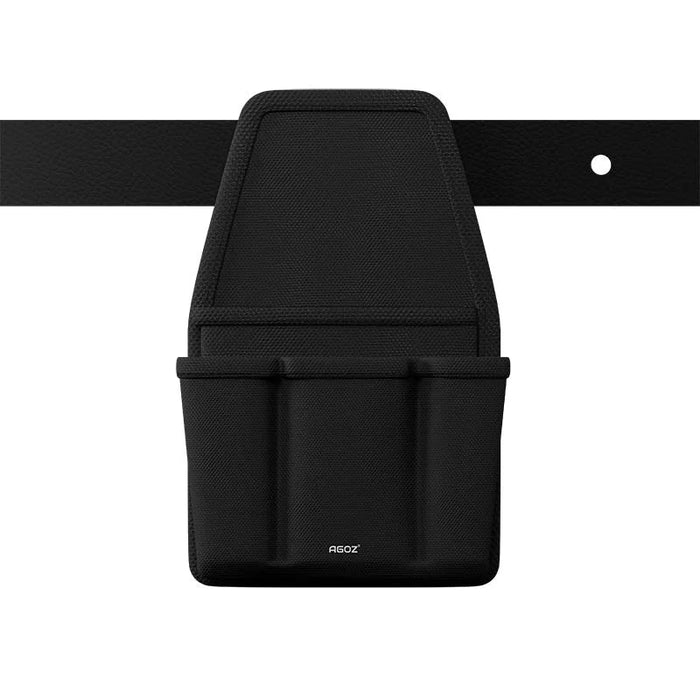 AGOZ Rugged Belt Clip Pouch Case For Honeywell Barcode Scanners - Canvas, Black