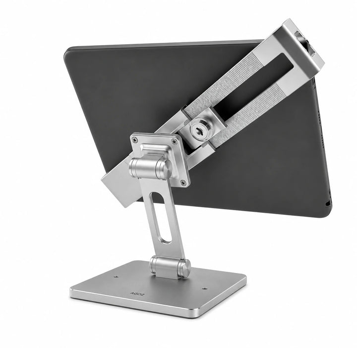 Heavy-Duty Microsoft Surface Go 3 POS Tablet Stand - Low-Profile