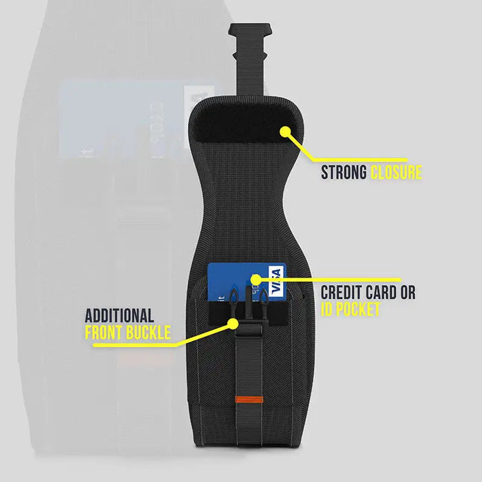 Heavy-Duty Zebra Scanner Holster with Card Holder