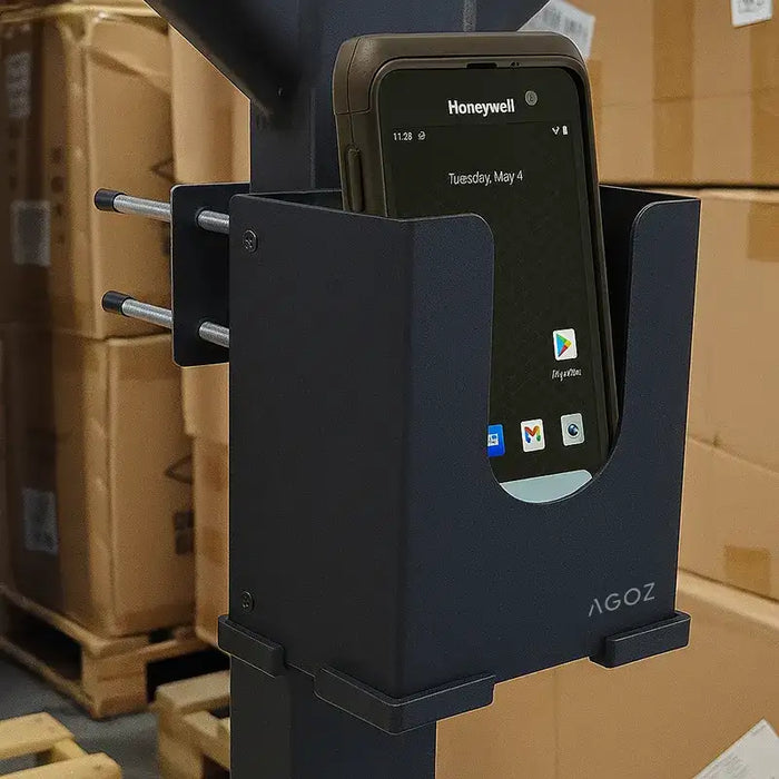 Bracket Mounted Metal Forklift Holder for Honeywell Scanner