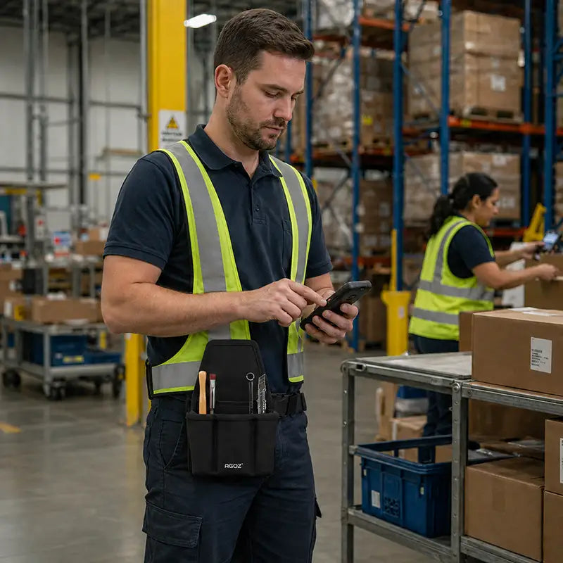 Organize Honeywell Handhelds and Work Materials Together