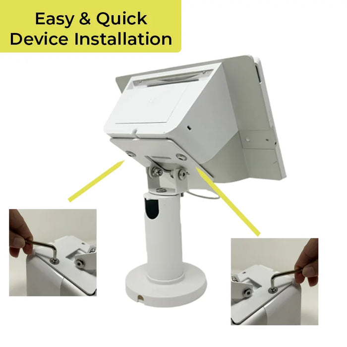 AGOZ Clover Mini Stand- Tilt & Swivel POS Metal Mount