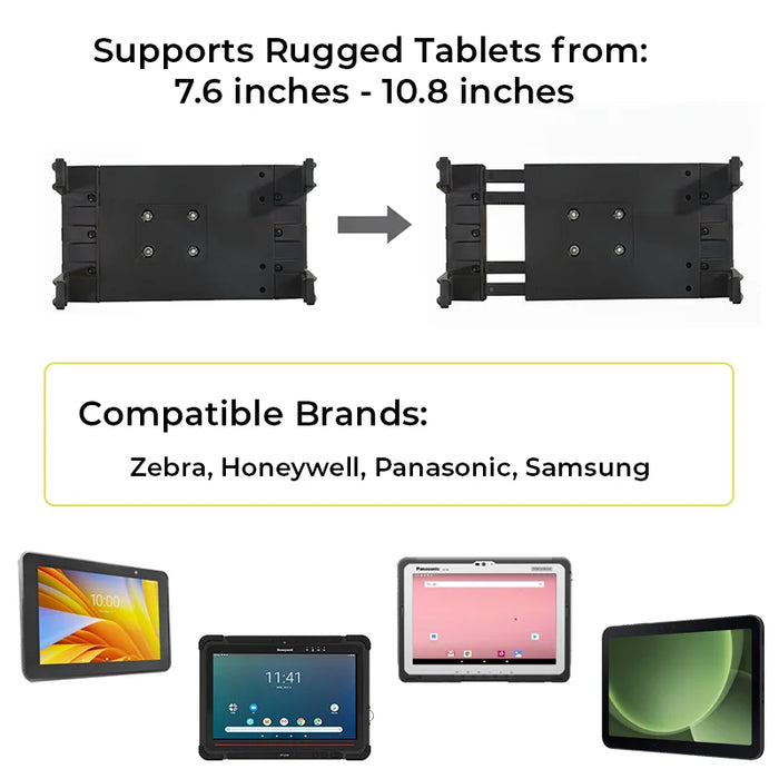 AGOZ Rugged Tablet Mount Holder for Forklifts