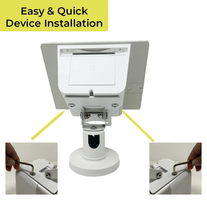 AGOZ Clover Mini Stand- Tilt & Swivel POS - Low-Profile