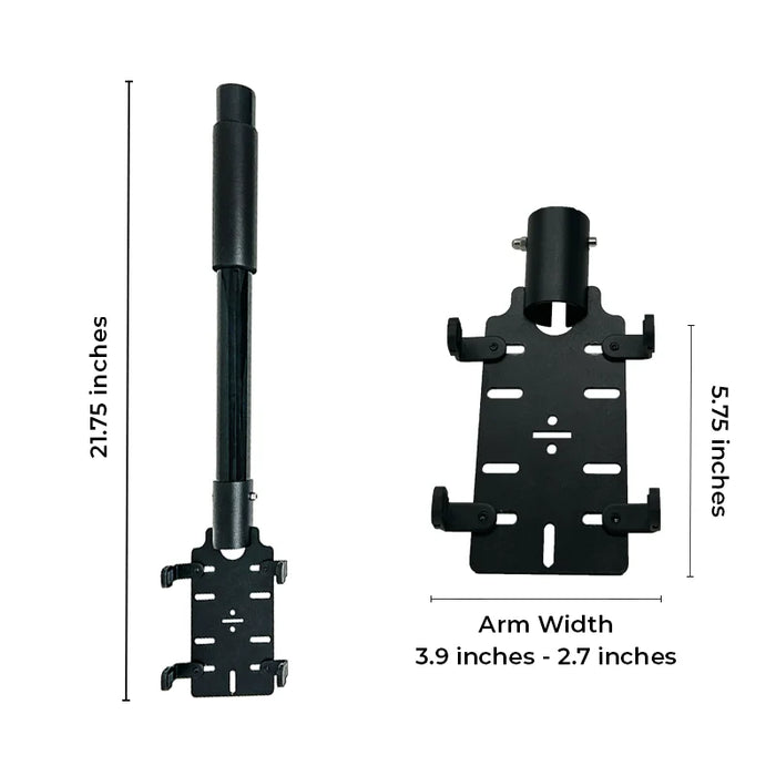 AgozTech drive-thru handheld mount measurements for Square Mobile POS setup
