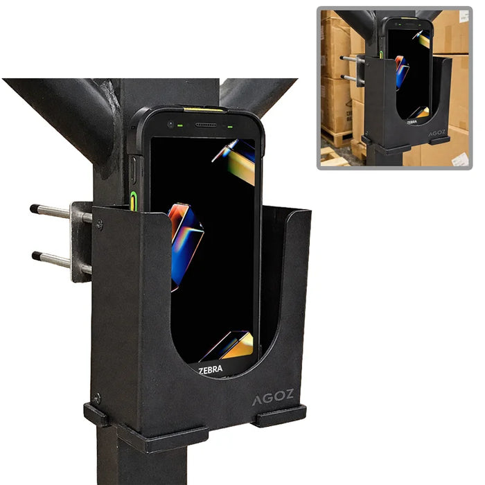 Metal Forklift Barcode Scanner Mount for Zebra TC701