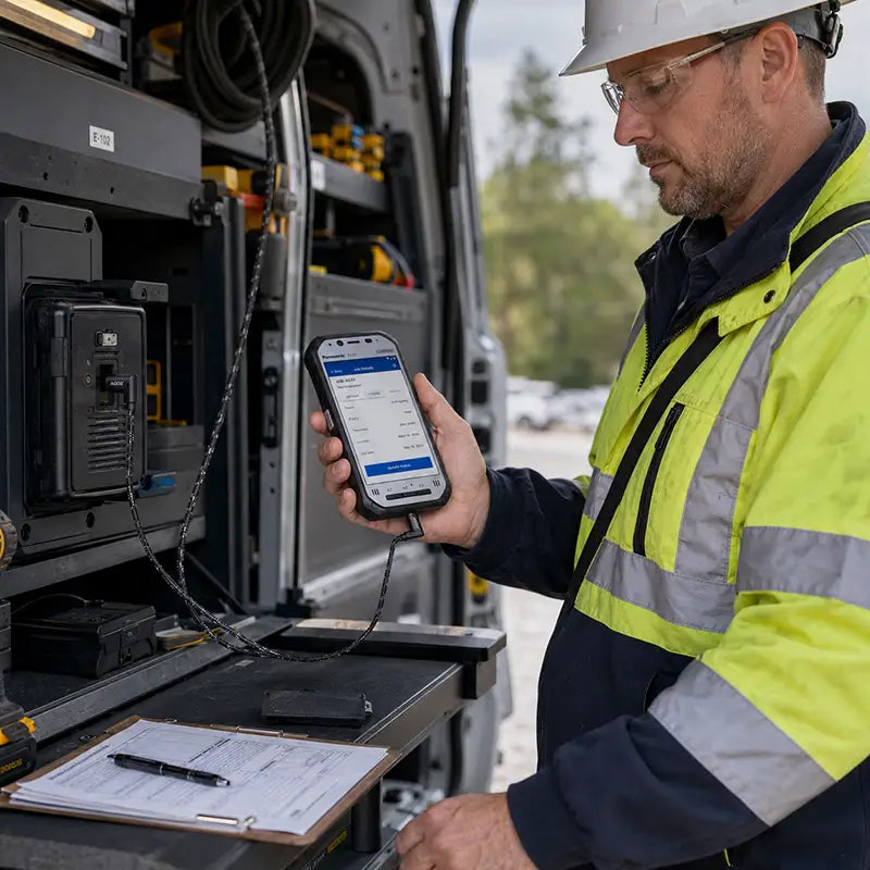 Maintain Panasonic Toughbook Handheld Charging for Field Teams