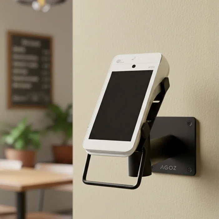 Universal POS Wall Mount for PAX Terminals Metal Swivel and Tilt