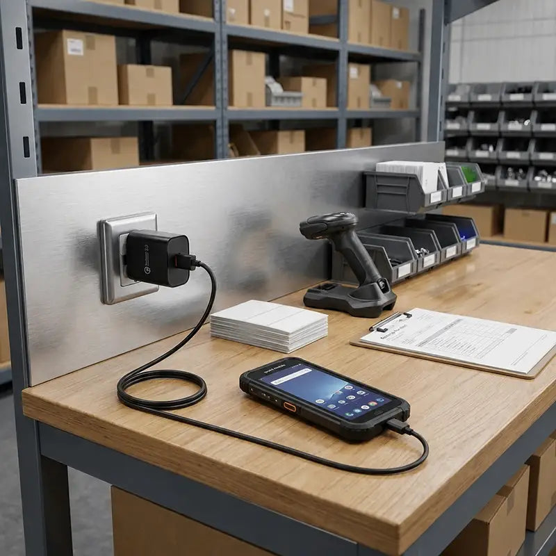 Fit and Function for Point Mobile Scanner Wall Charger