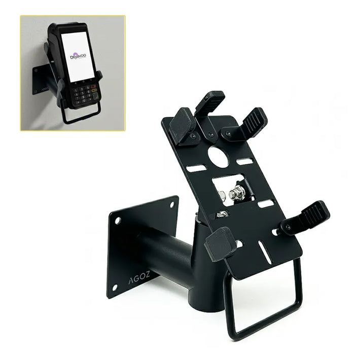 Premium Metal POS Wall Mount Stand for Dejavoo Credit Card Terminals