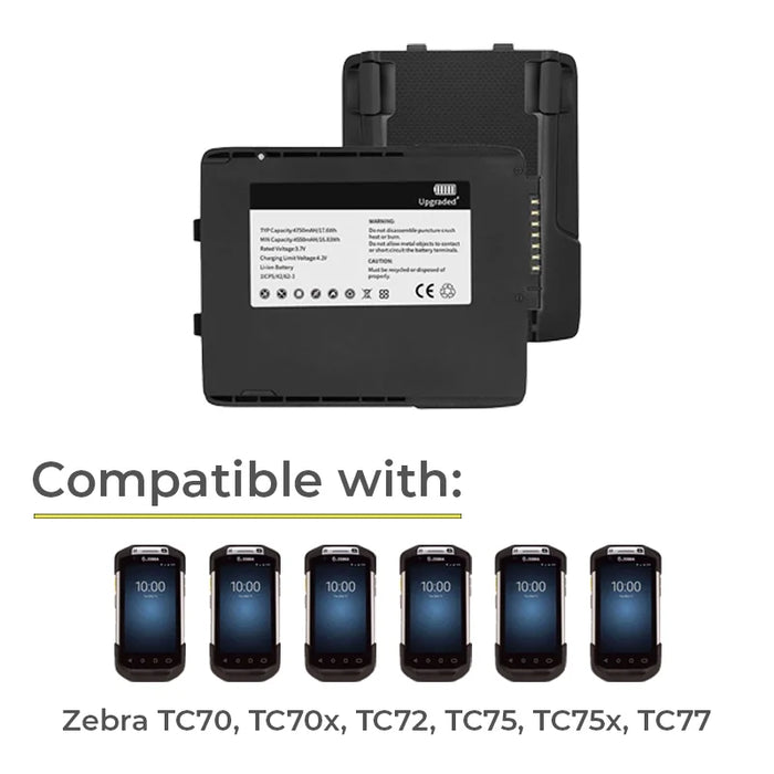 Replacement Battery for Zebra TC75 / TC75x Handheld