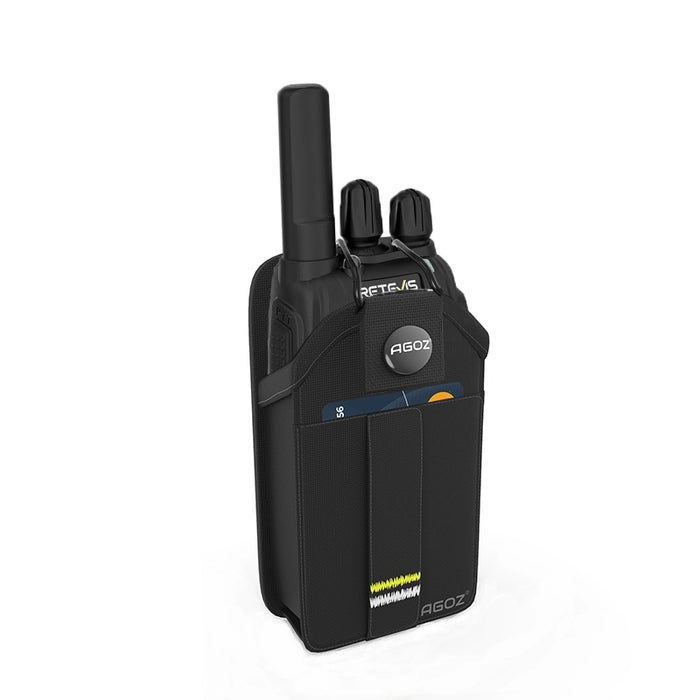 Rugged Retevis RT68 & RT668 Two Way Radio Case with Belt Clip