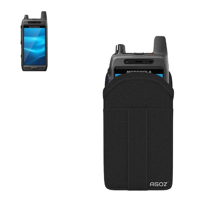 Rugged Motorola Nitro Evolve Holster with Card Holder