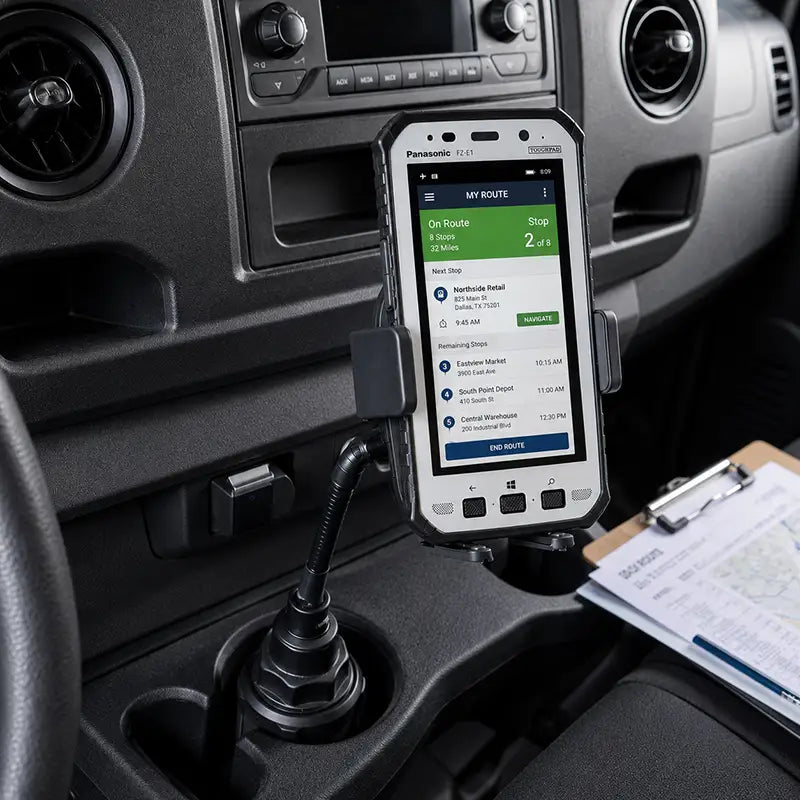 Fit and Function for Panasonic Cup Holder Vehicle Mount