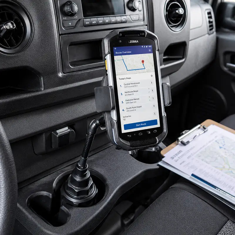Fit and Function for Zebra Cup Holder Vehicle Mount
