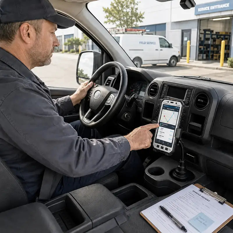 Add Panasonic Handheld Access to Shared Fleet Vehicles