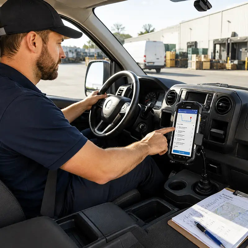Create In-Vehicle Zebra Access Without Dashboard Mounting