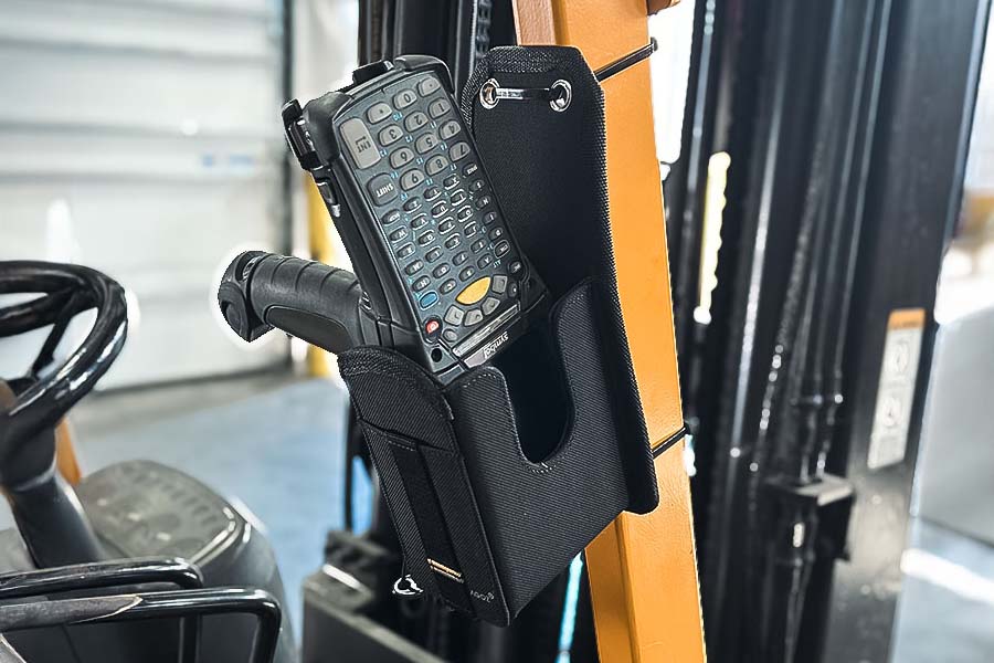 Mountable Zebra Scanner Holster For Forklift Mountable zebra scanner holster for forklift