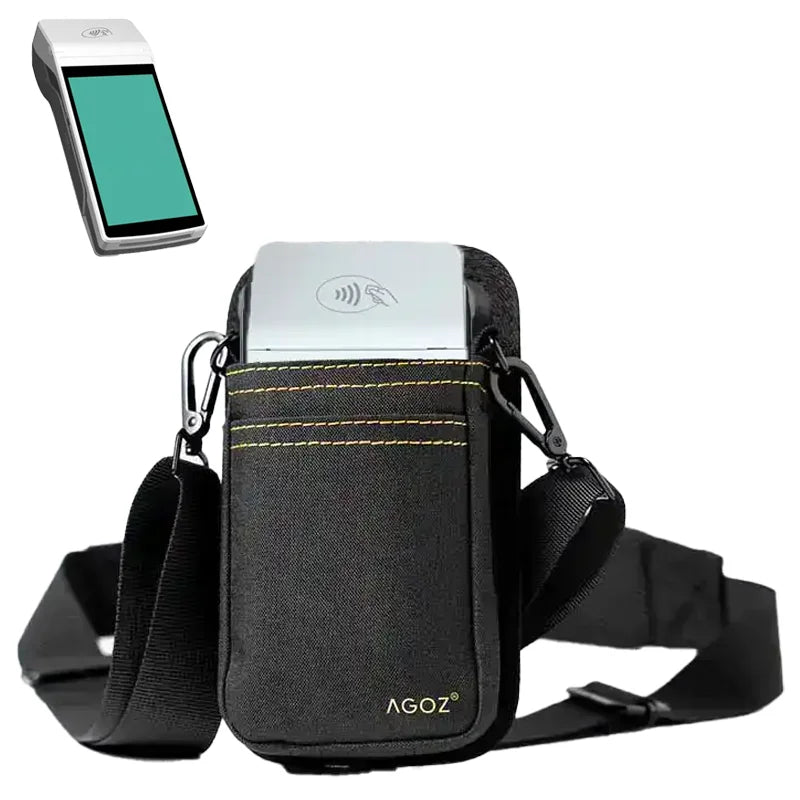 Saturn 1000F2 POS Handheld Holster with Sling & Waist Belt | AgozTech