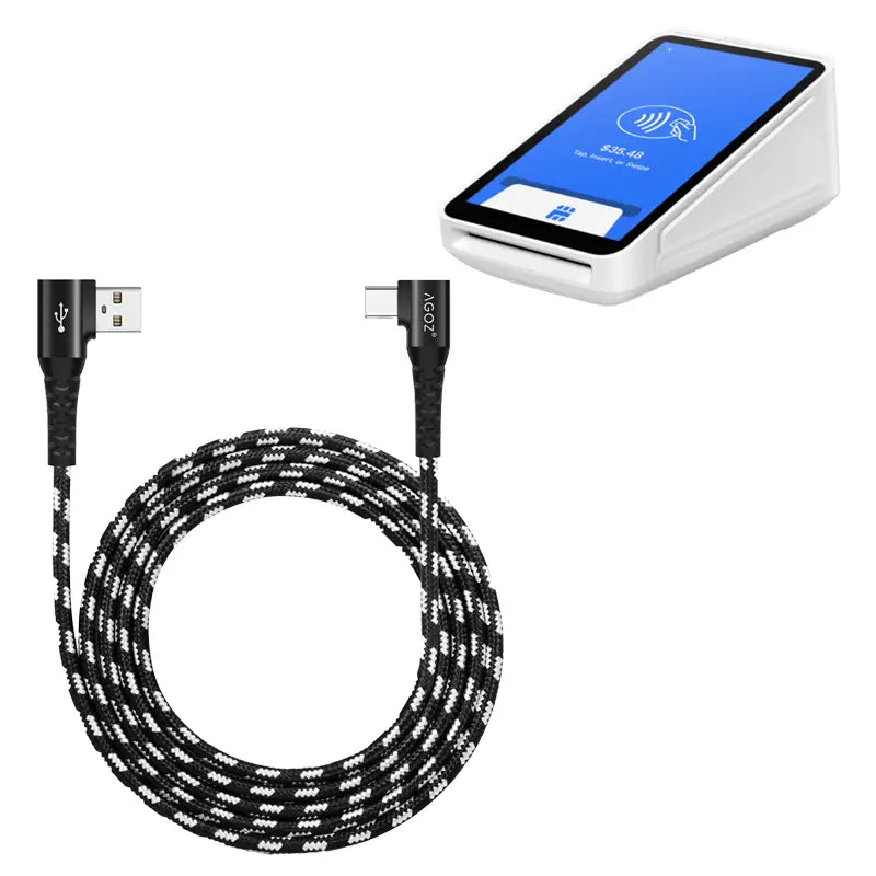 90 Degree Type-C Charger for Square Payment Terminal | AgozTech