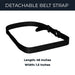 Detachable waist belt strap for Newland mobile terminal holster with adjustable buckle, 48 inch length, and 1.5 inch width.
