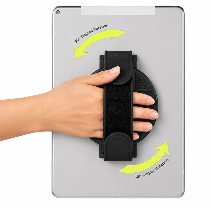 Zebra Rugged Tablet Hand Strap Grip with Secure 360° Rotating Handle