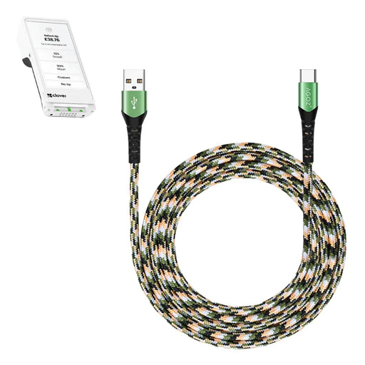 USB-C Cable Fast Charger for Clover Flex POS