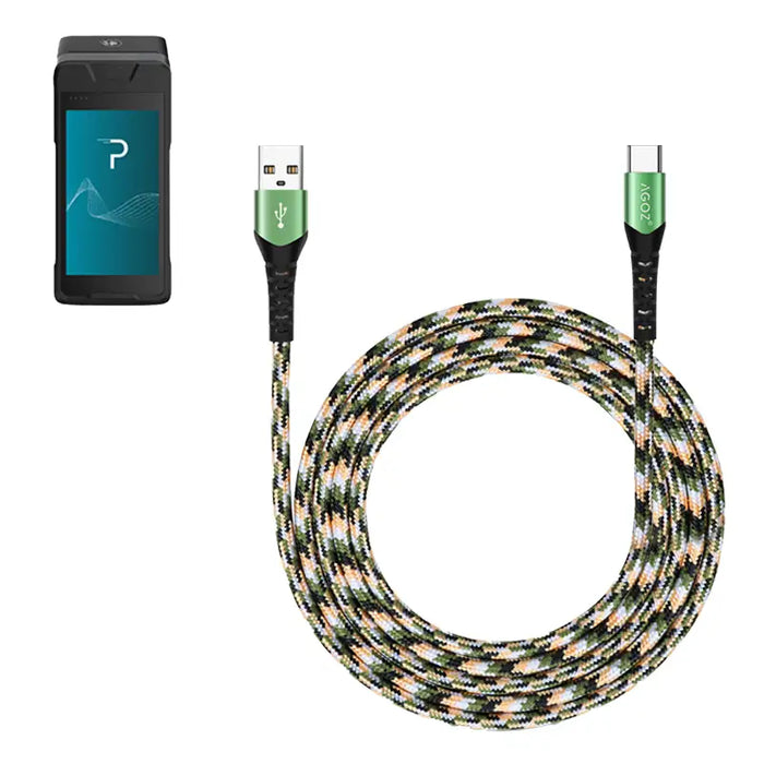 USB-C Cable Fast Charger for PayTec N86 Handheld